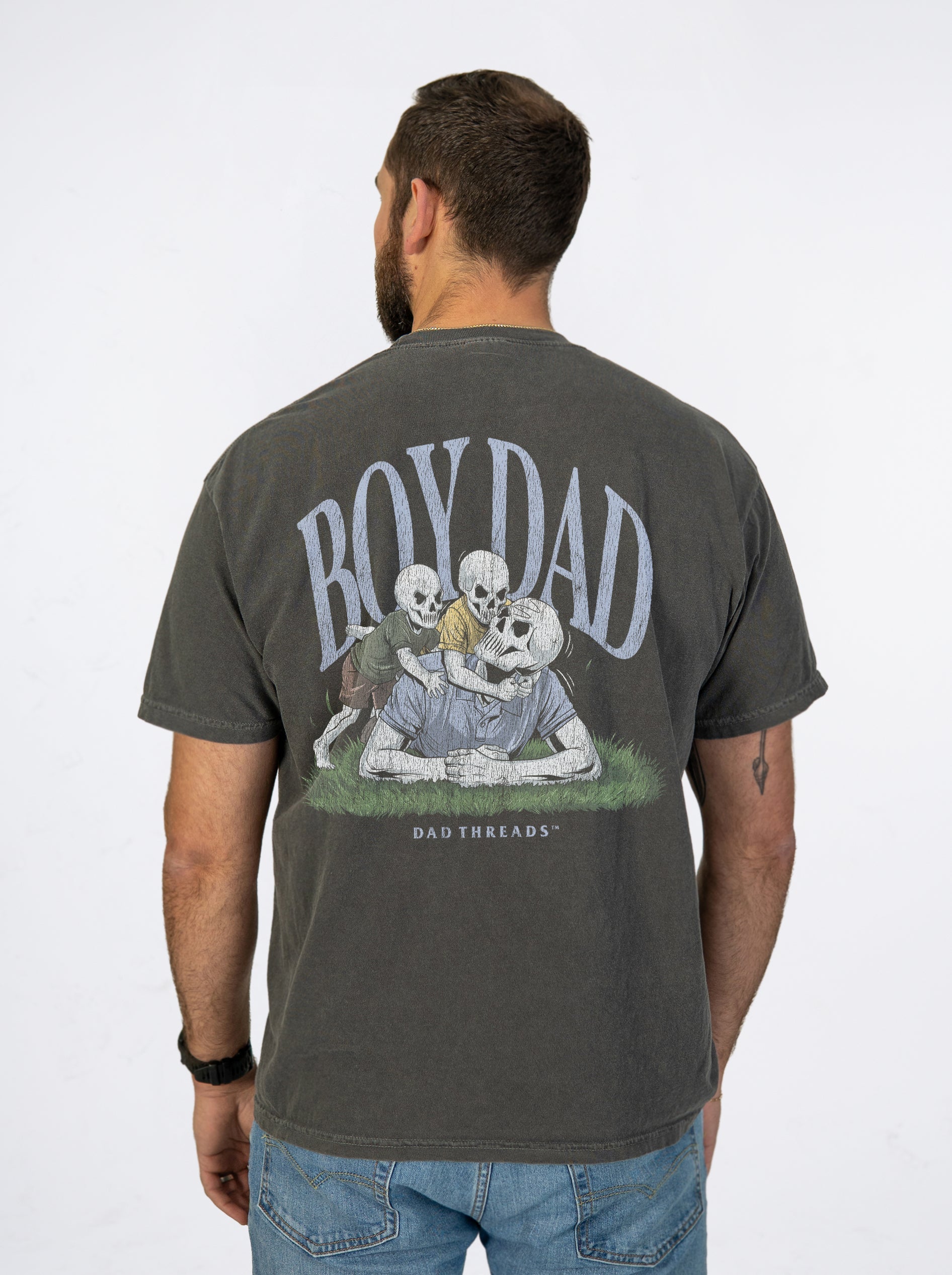 BOY DAD v2 - “DT ESSENTIAL" PREMIUM T-SHIRT – T-Shirt – Dead Threads Apparel