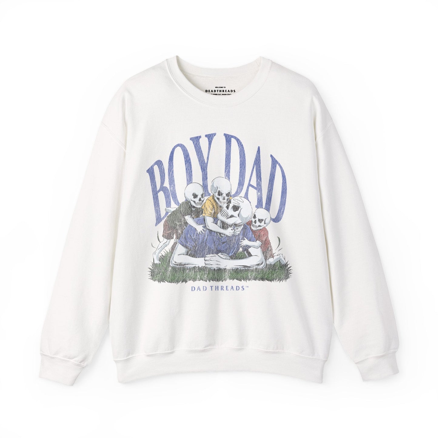 BOY DAD v3 - CREWNECK SWEATSHIRT – Sweatshirt – Dead Threads Apparel