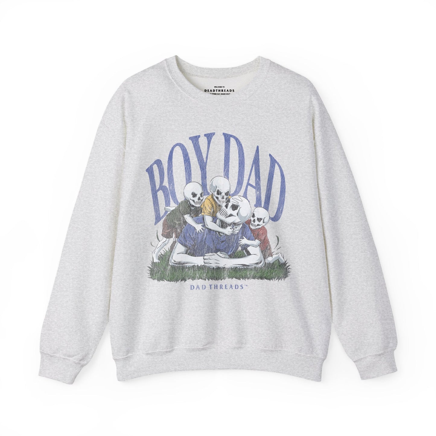 BOY DAD v3 - CREWNECK SWEATSHIRT – Sweatshirt – Dead Threads Apparel