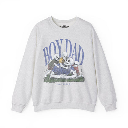 BOY DAD v3 - CREWNECK SWEATSHIRT – Sweatshirt – Dead Threads Apparel