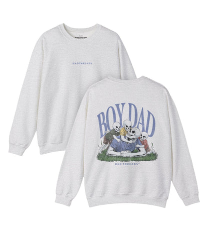 BOY DAD v3 - “DT ESSENTIAL" CREWNECK SWEATSHIRT – Sweatshirt – Dead Threads Apparel