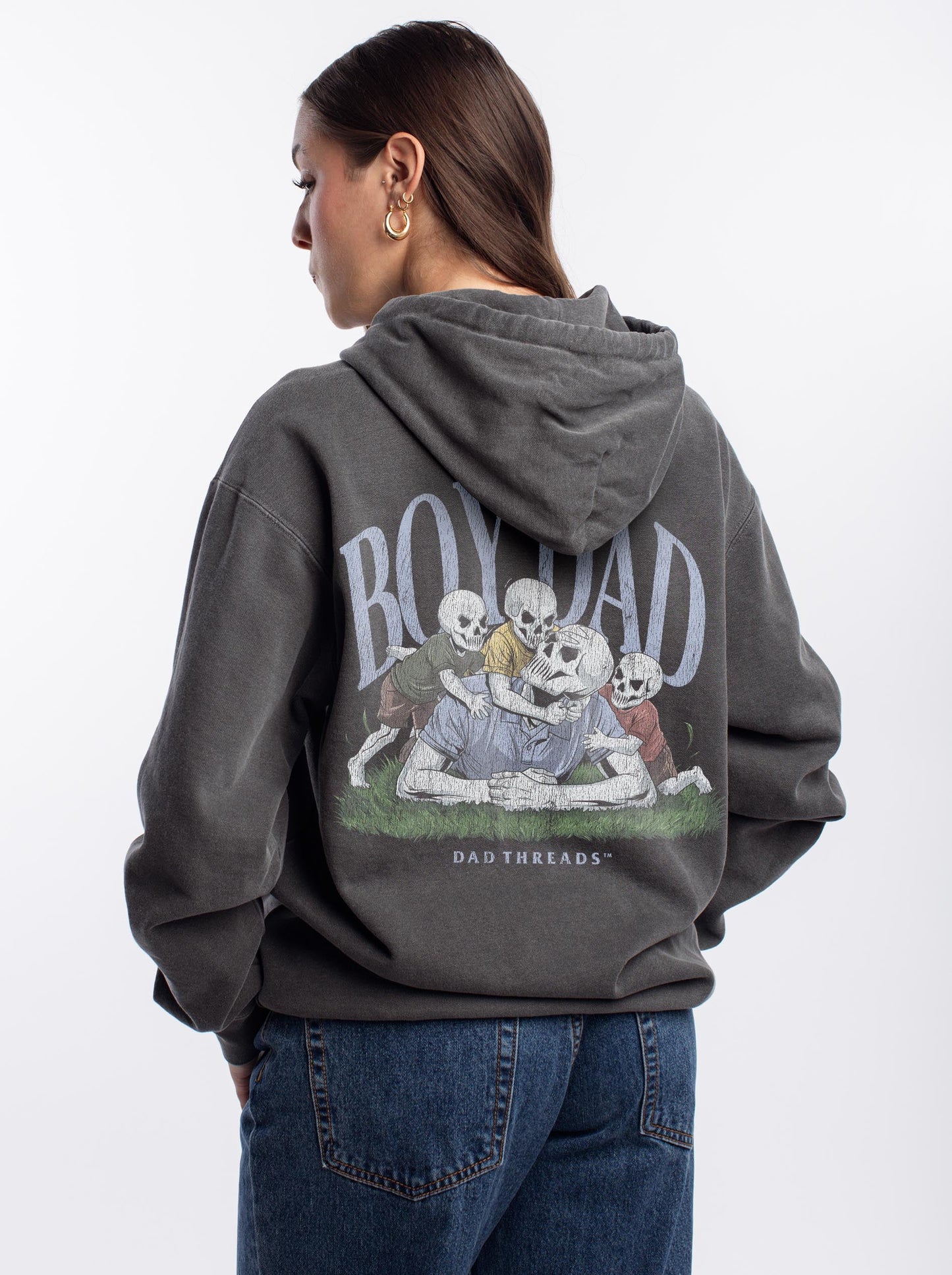 BOY DAD v3 - “DT ESSENTIAL" HOODIE – Hoodie – Dead Threads Apparel