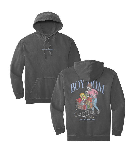 BOY MOM v1 - “DT ESSENTIAL" HOODIE – Hoodie – Dead Threads Apparel
