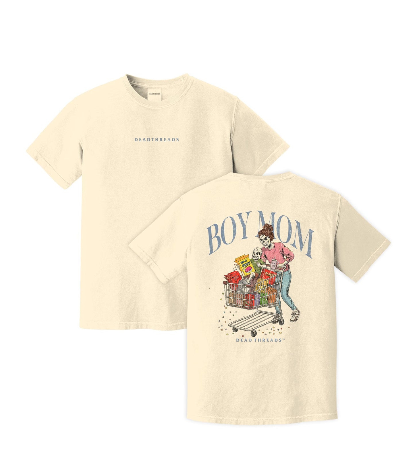 BOY MOM v1 - “DT ESSENTIAL" PREMIUM T-SHIRT – T-Shirt – Dead Threads Apparel
