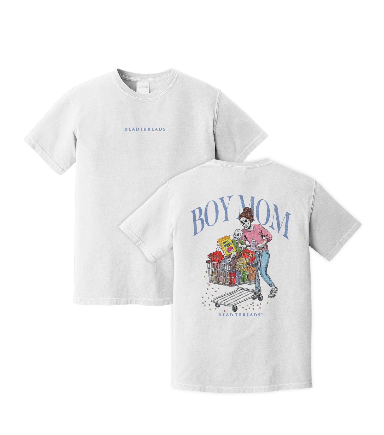 BOY MOM v1 - “DT ESSENTIAL" PREMIUM T-SHIRT – T-Shirt – Dead Threads Apparel