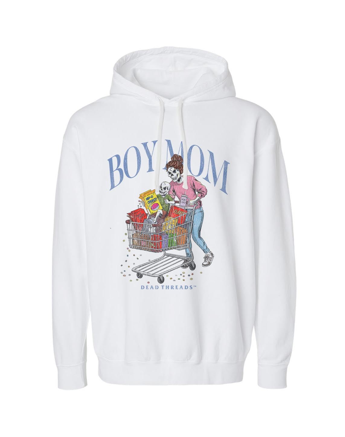 BOY MOM v1 - LIGHTWEIGHT HOODIE – Lightweight – Dead Threads Apparel