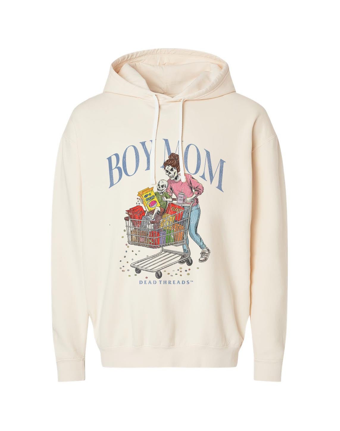 BOY MOM v1 - LIGHTWEIGHT HOODIE – Lightweight – Dead Threads Apparel