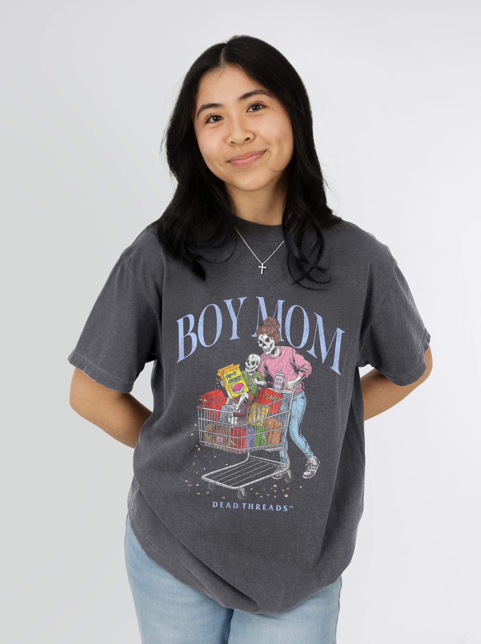 BOY MOM v1 – T-Shirt – Dead Threads Apparel