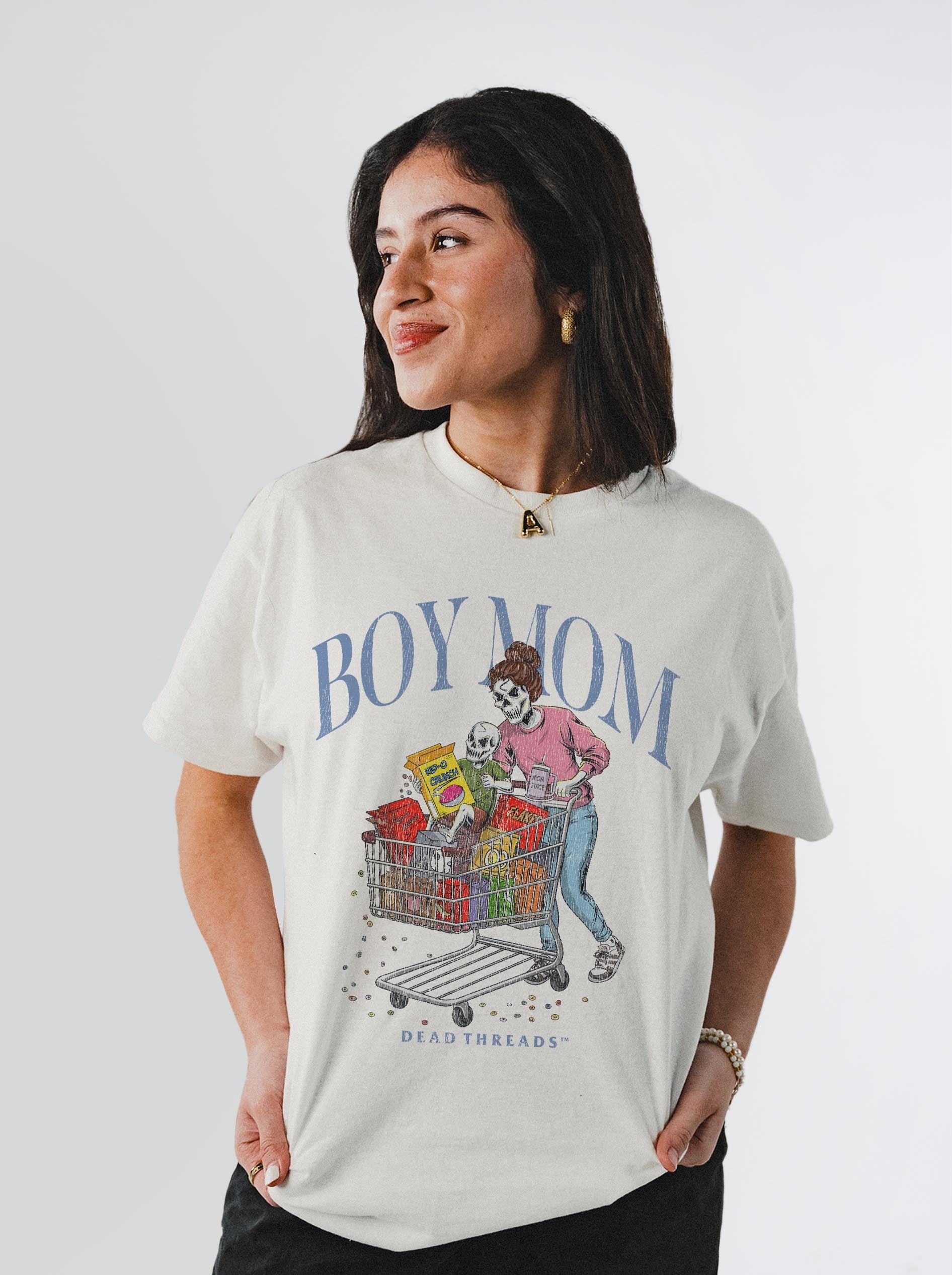 BOY MOM v1 – T-Shirt – Dead Threads Apparel
