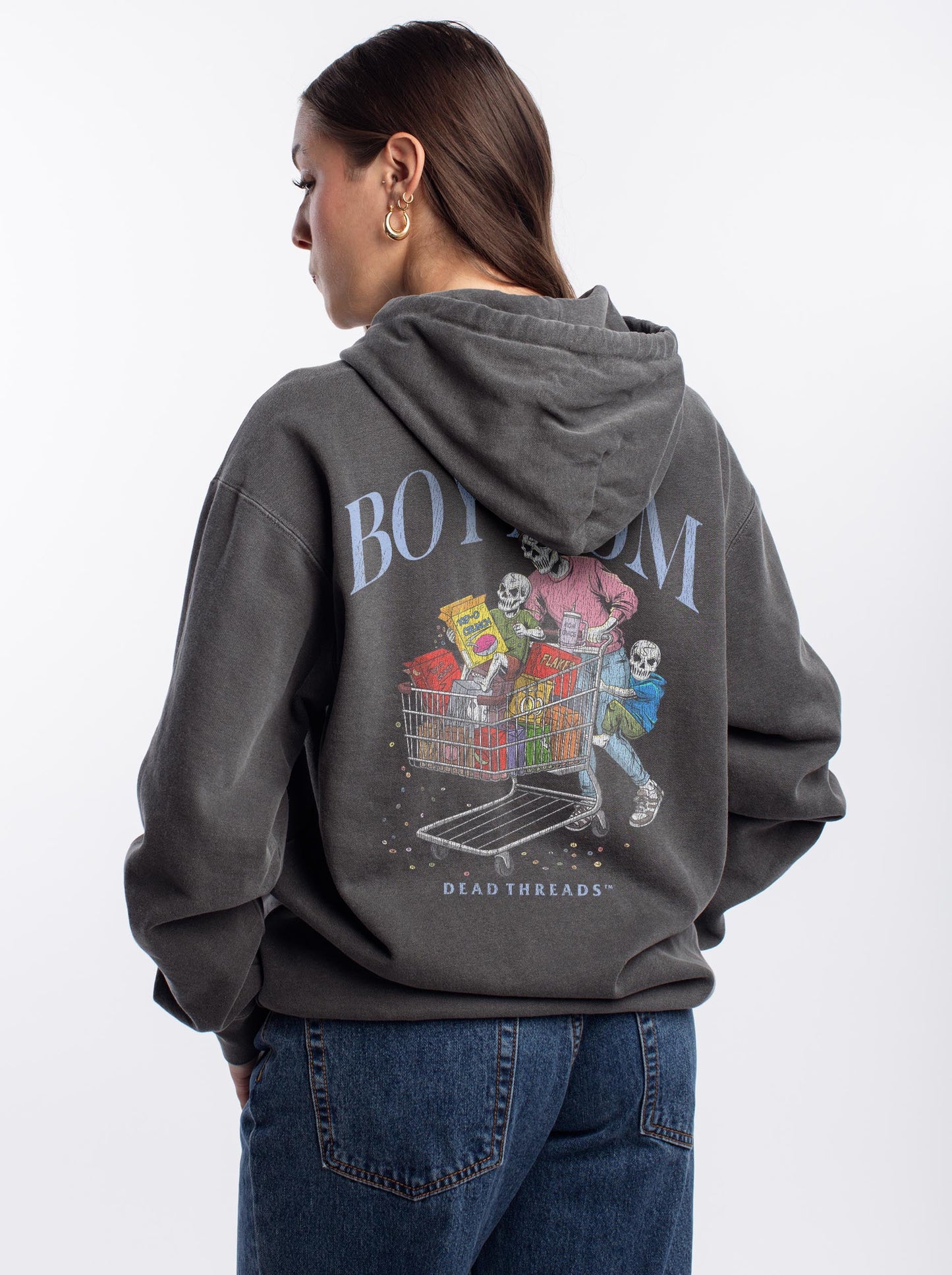 BOY MOM v2 - “DT ESSENTIAL" HOODIE – Hoodie – Dead Threads Apparel