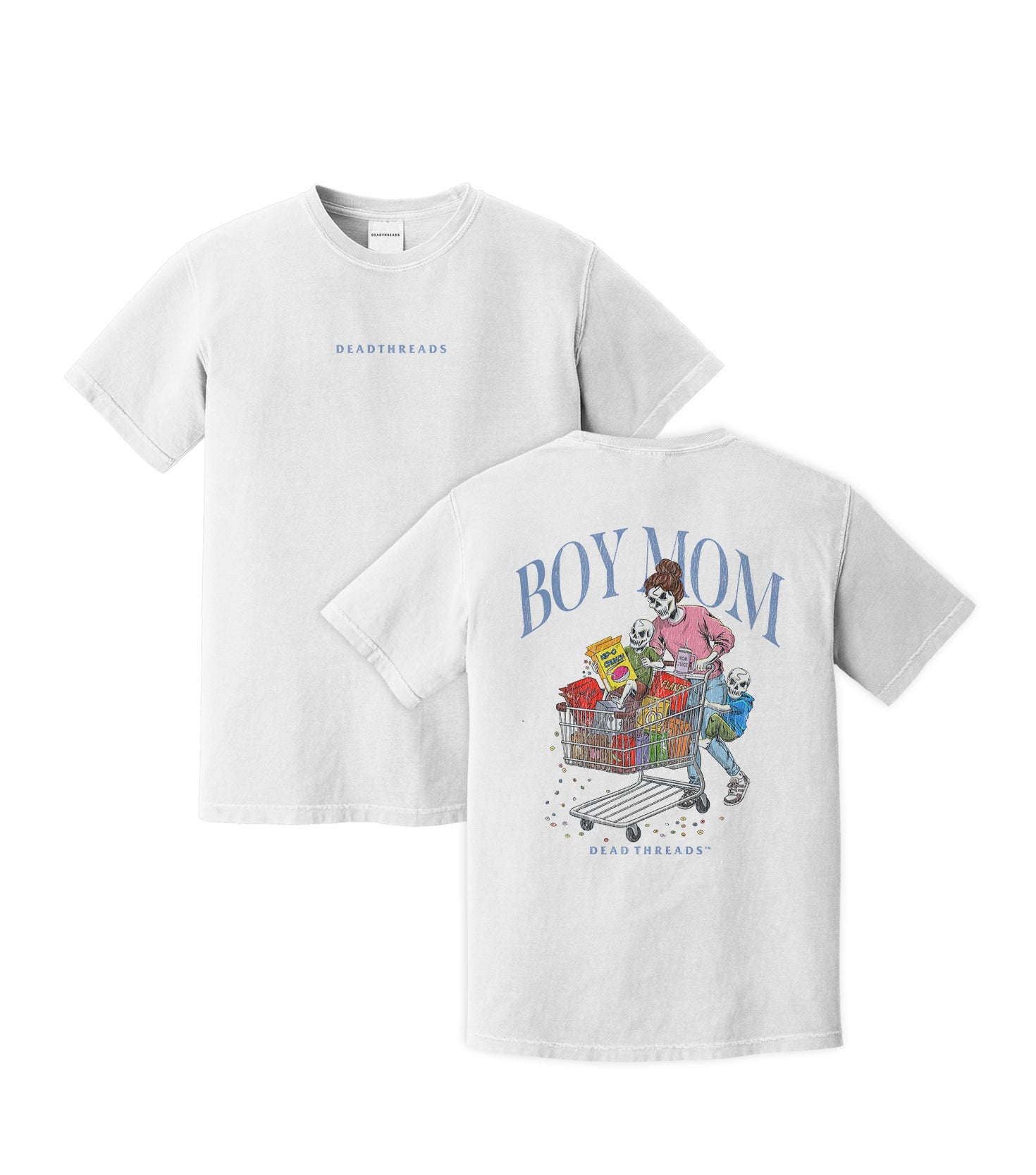 BOY MOM v2 - “DT ESSENTIAL" PREMIUM T-SHIRT – T-Shirt – Dead Threads Apparel