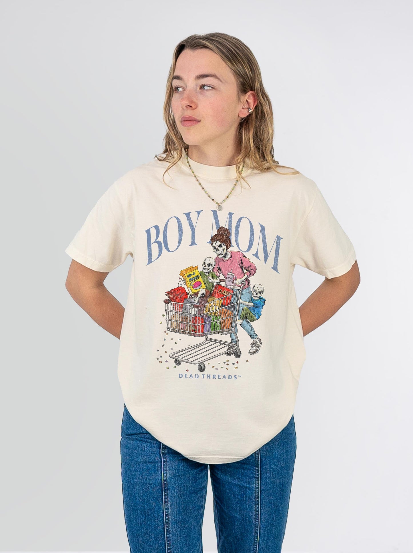 BOY MOM v2 – T-Shirt – Dead Threads Apparel
