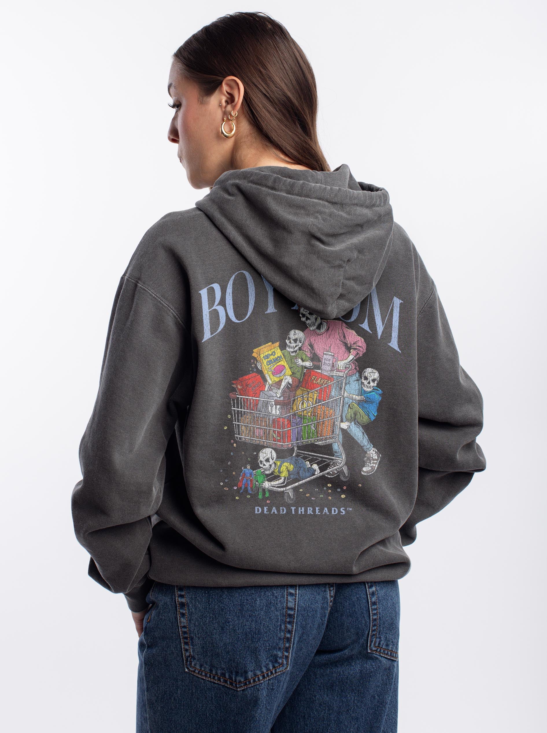 BOY MOM v3 - “DT ESSENTIAL" HOODIE – Hoodie – Dead Threads Apparel