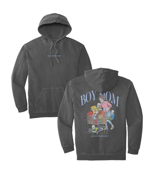 BOY MOM v3 - “DT ESSENTIAL" HOODIE – Hoodie – Dead Threads Apparel