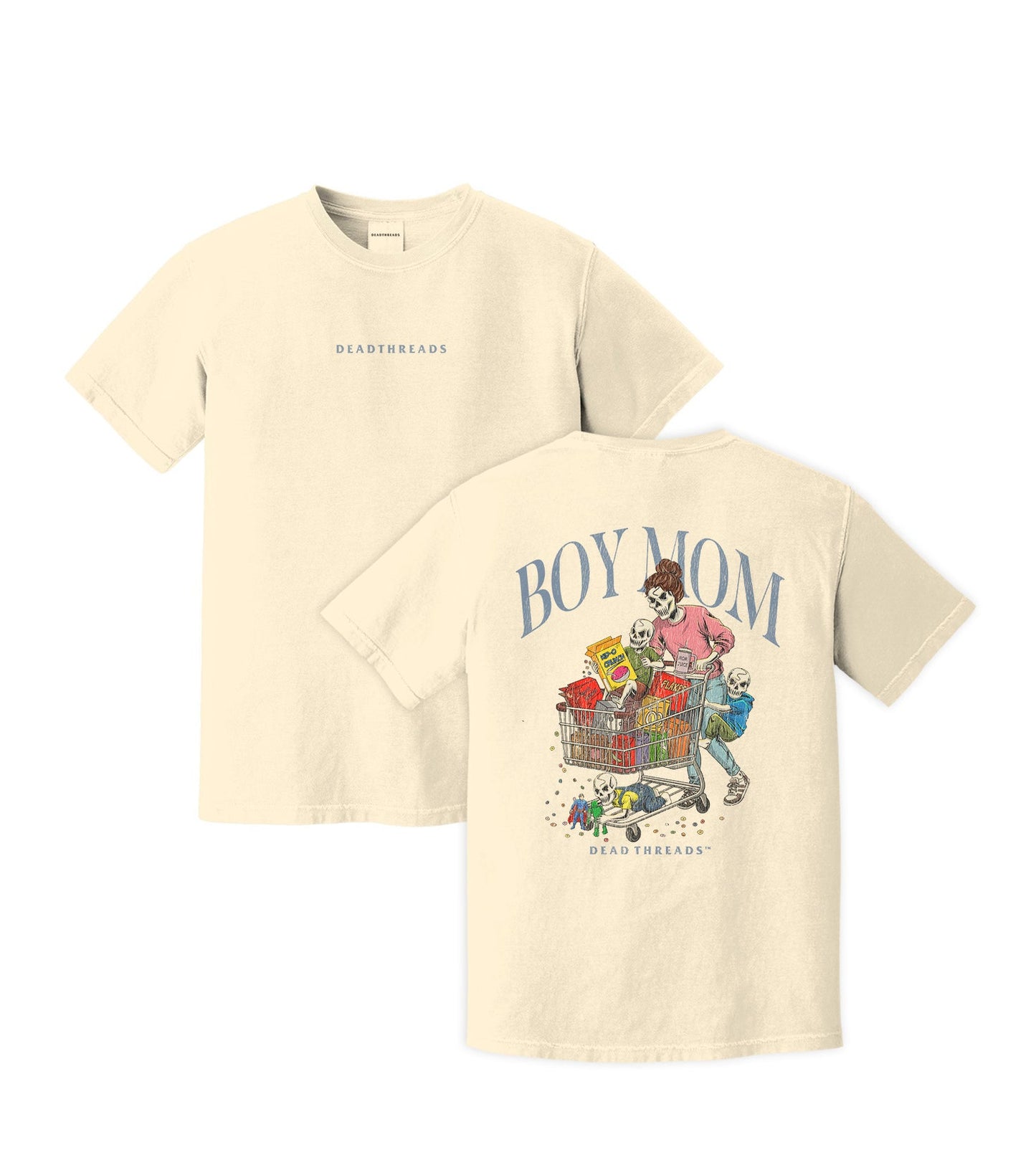 BOY MOM v3 - “DT ESSENTIAL" PREMIUM T-SHIRT – T-Shirt – Dead Threads Apparel