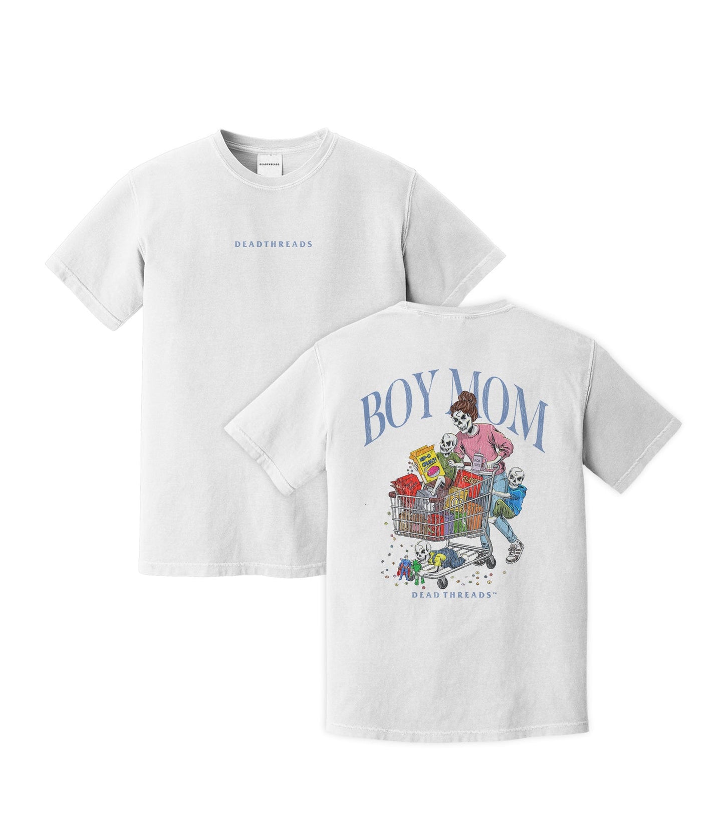 BOY MOM v3 - “DT ESSENTIAL" PREMIUM T-SHIRT – T-Shirt – Dead Threads Apparel