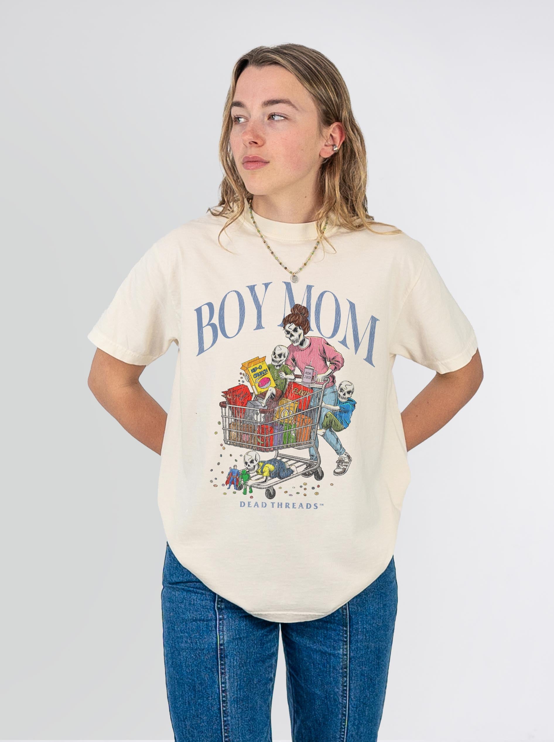 BOY MOM v3 – T-Shirt – Dead Threads Apparel