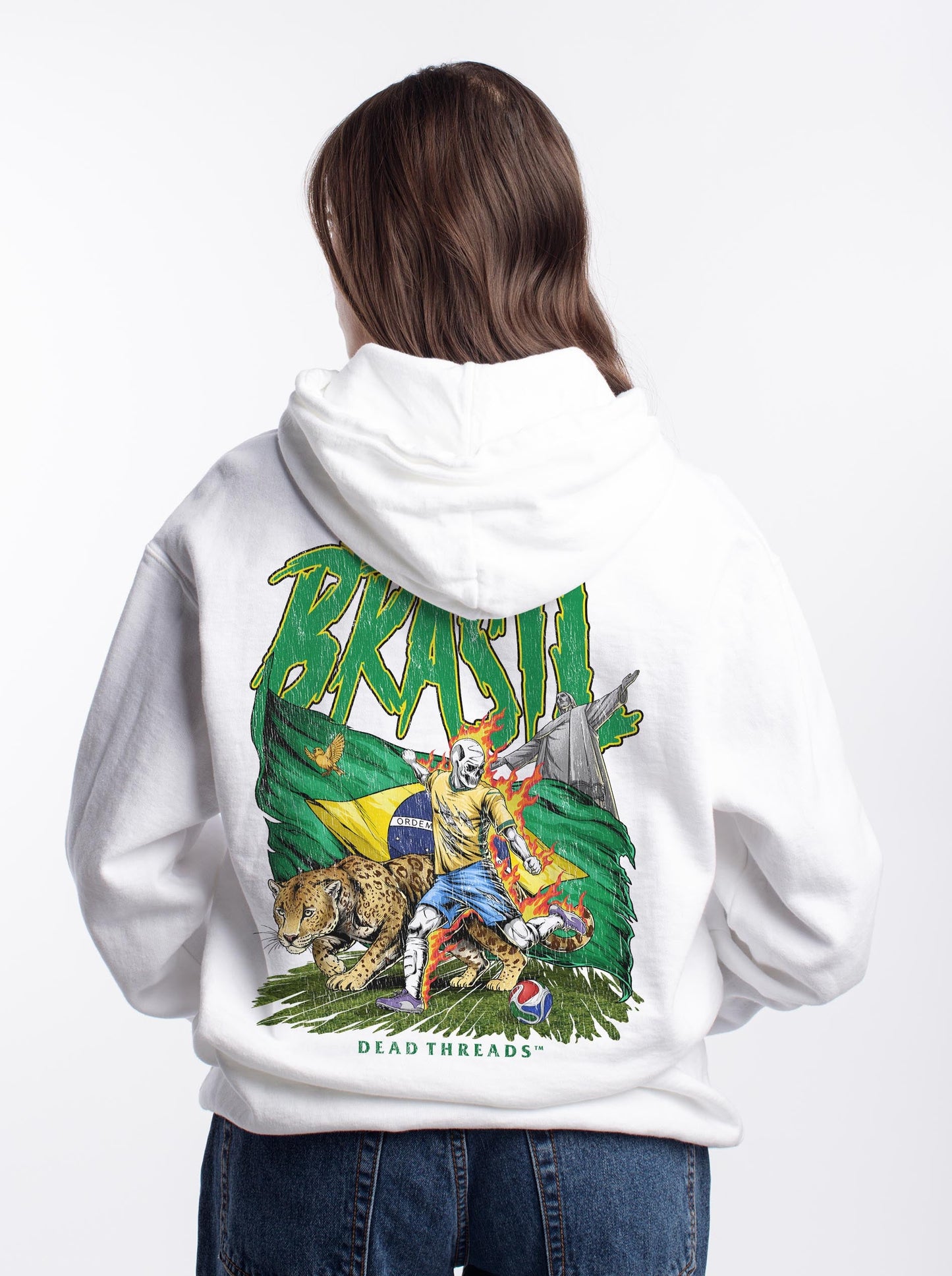 BRASIL SOCCER - HOODIE – Hoodie – Dead Threads Apparel