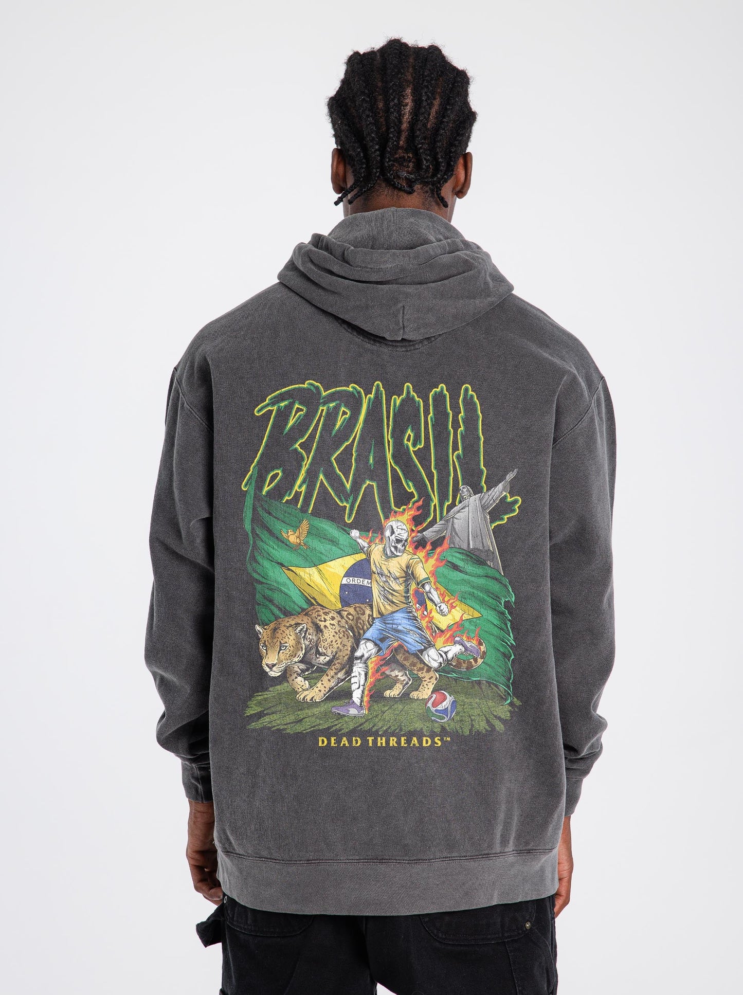 BRASIL SOCCER - HOODIE – Hoodie – Dead Threads Apparel