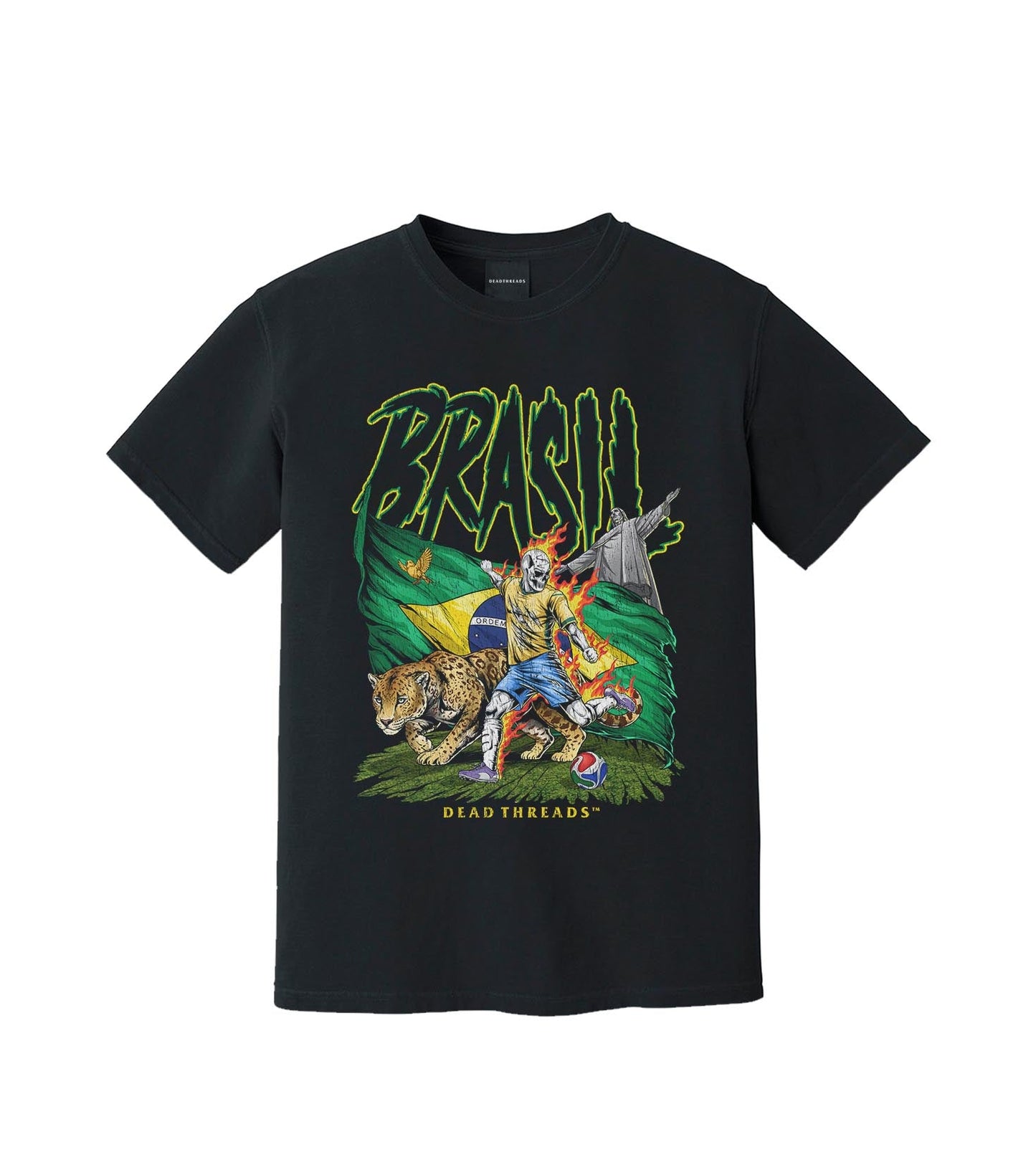 BRASIL SOCCER – T-Shirt – Dead Threads Apparel
