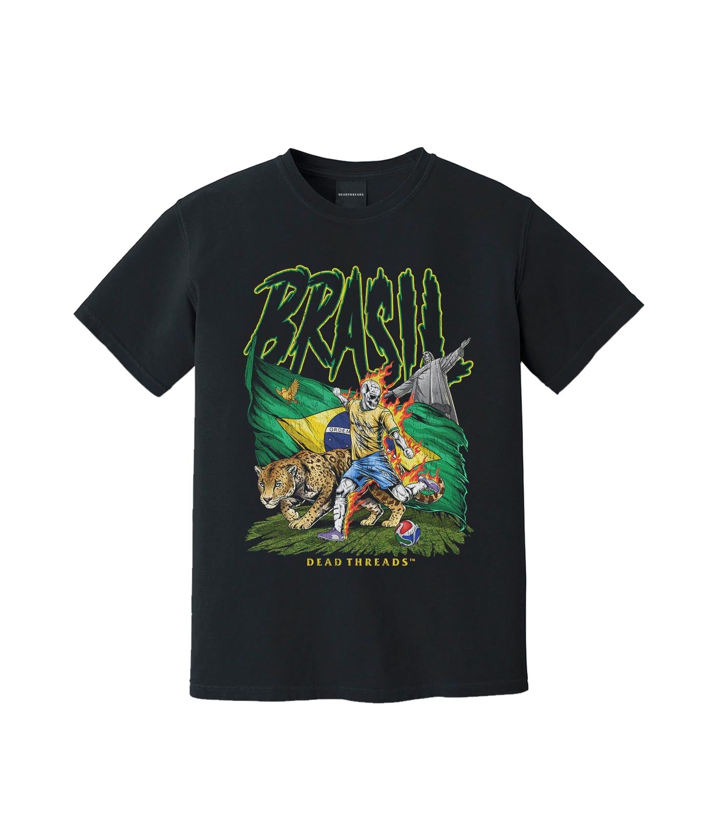 BRASIL SOCCER – T-Shirt – Dead Threads Apparel