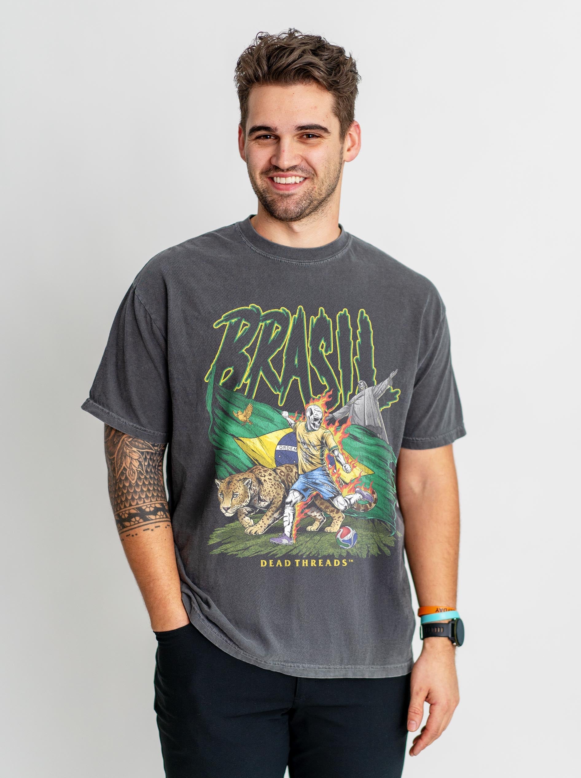BRASIL SOCCER – T-Shirt – Dead Threads Apparel