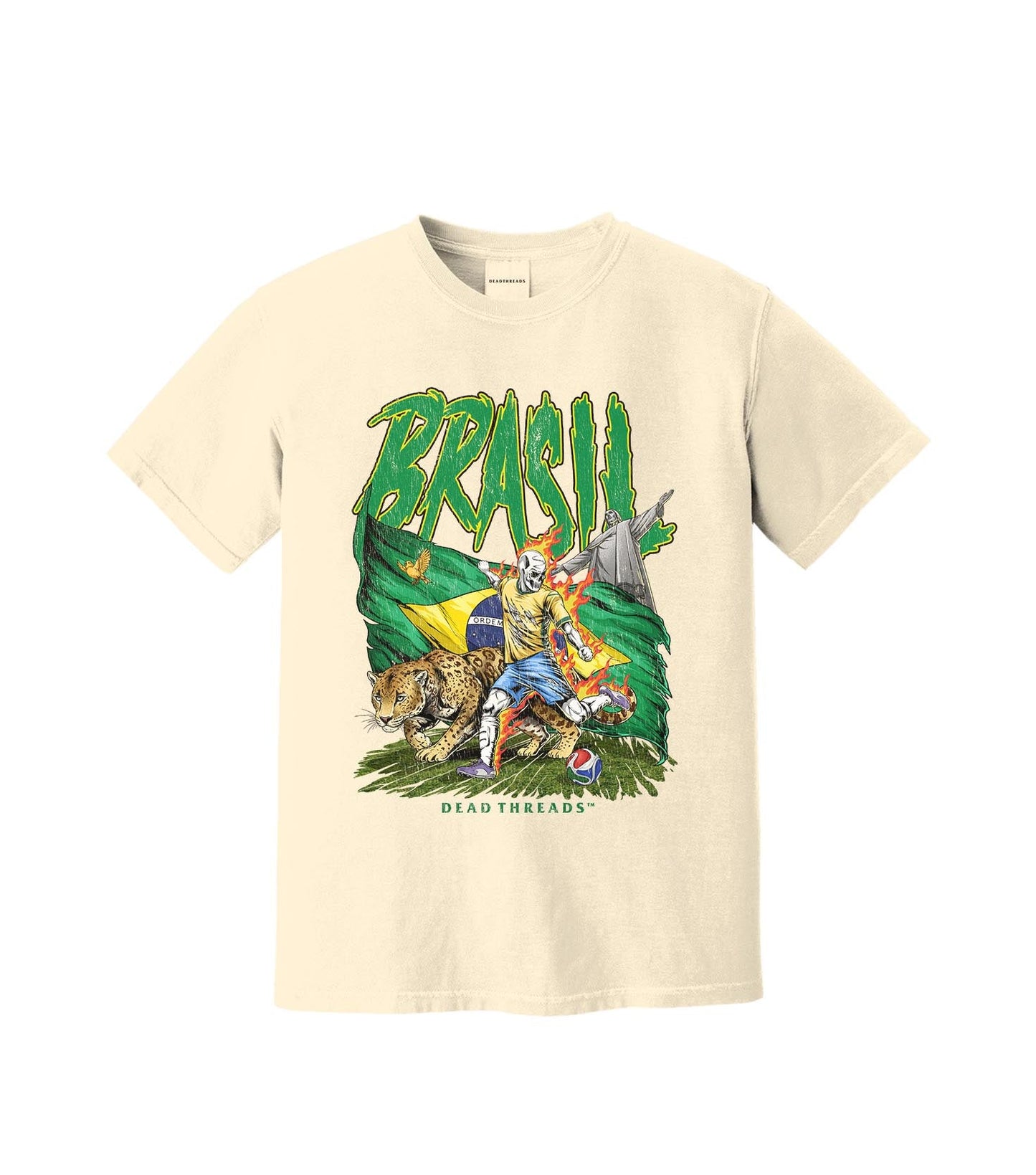 BRASIL SOCCER – T-Shirt – Dead Threads Apparel