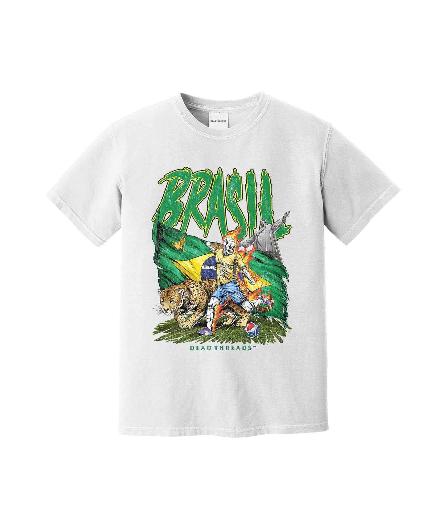 BRASIL SOCCER – T-Shirt – Dead Threads Apparel