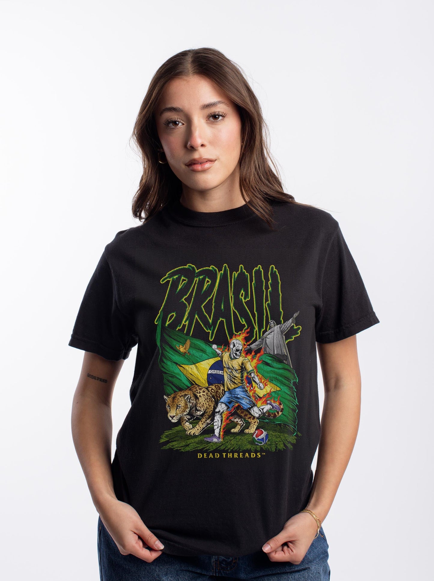 BRASIL SOCCER – T-Shirt – Dead Threads Apparel