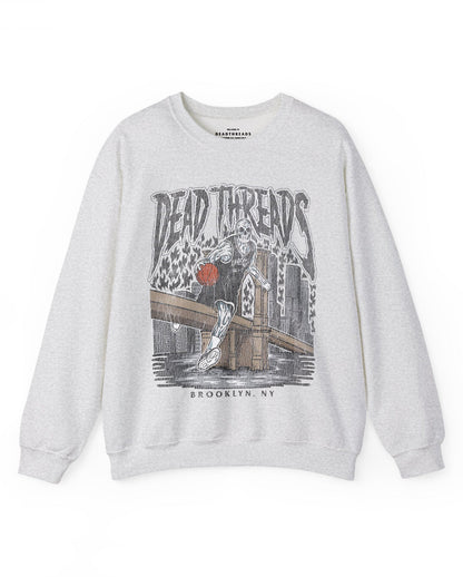 BROOKLYN BASKETBALL - CREWNECK SWEATSHIRT – Sweatshirt – Dead Threads Apparel