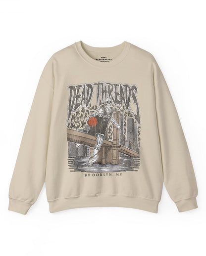 BROOKLYN BASKETBALL - CREWNECK SWEATSHIRT – Sweatshirt – Dead Threads Apparel