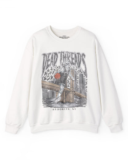 BROOKLYN BASKETBALL - CREWNECK SWEATSHIRT – Sweatshirt – Dead Threads Apparel