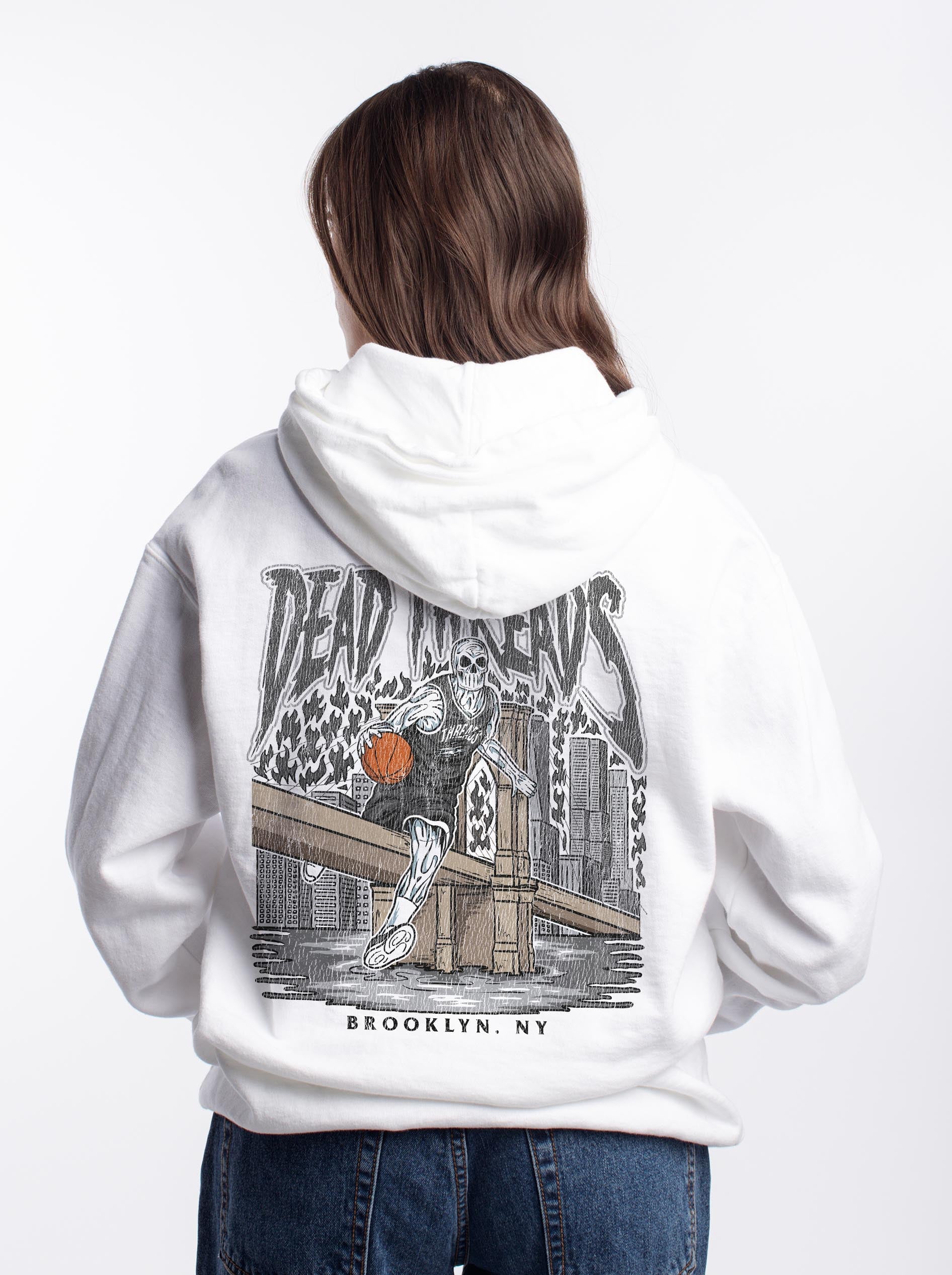 BROOKLYN BASKETBALL - “DT ESSENTIAL" HOODIE – Hoodie – Dead Threads Apparel