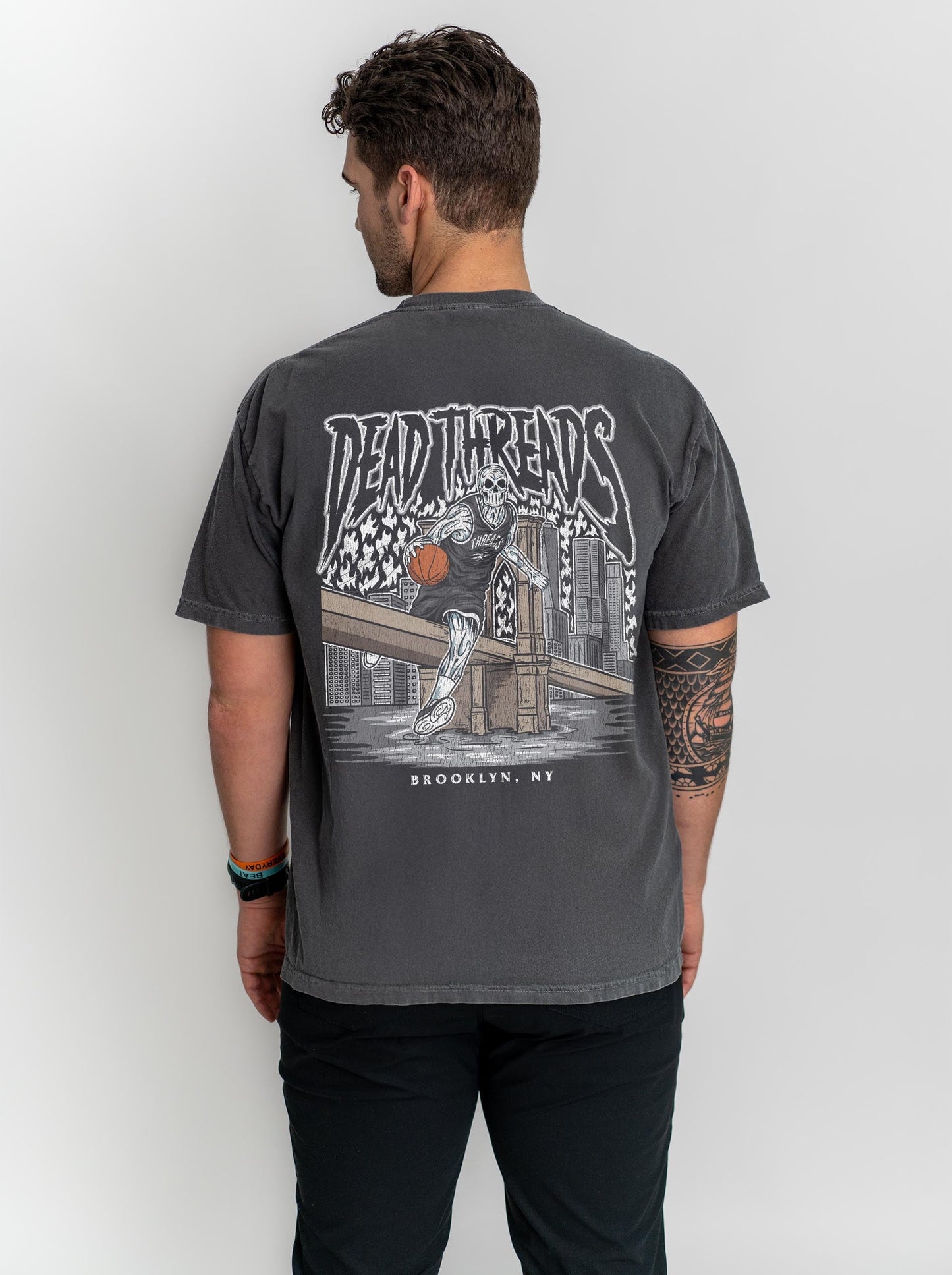 BROOKLYN BASKETBALL - “DT ESSENTIAL" PREMIUM T - SHIRT – T-Shirt – Dead Threads Apparel