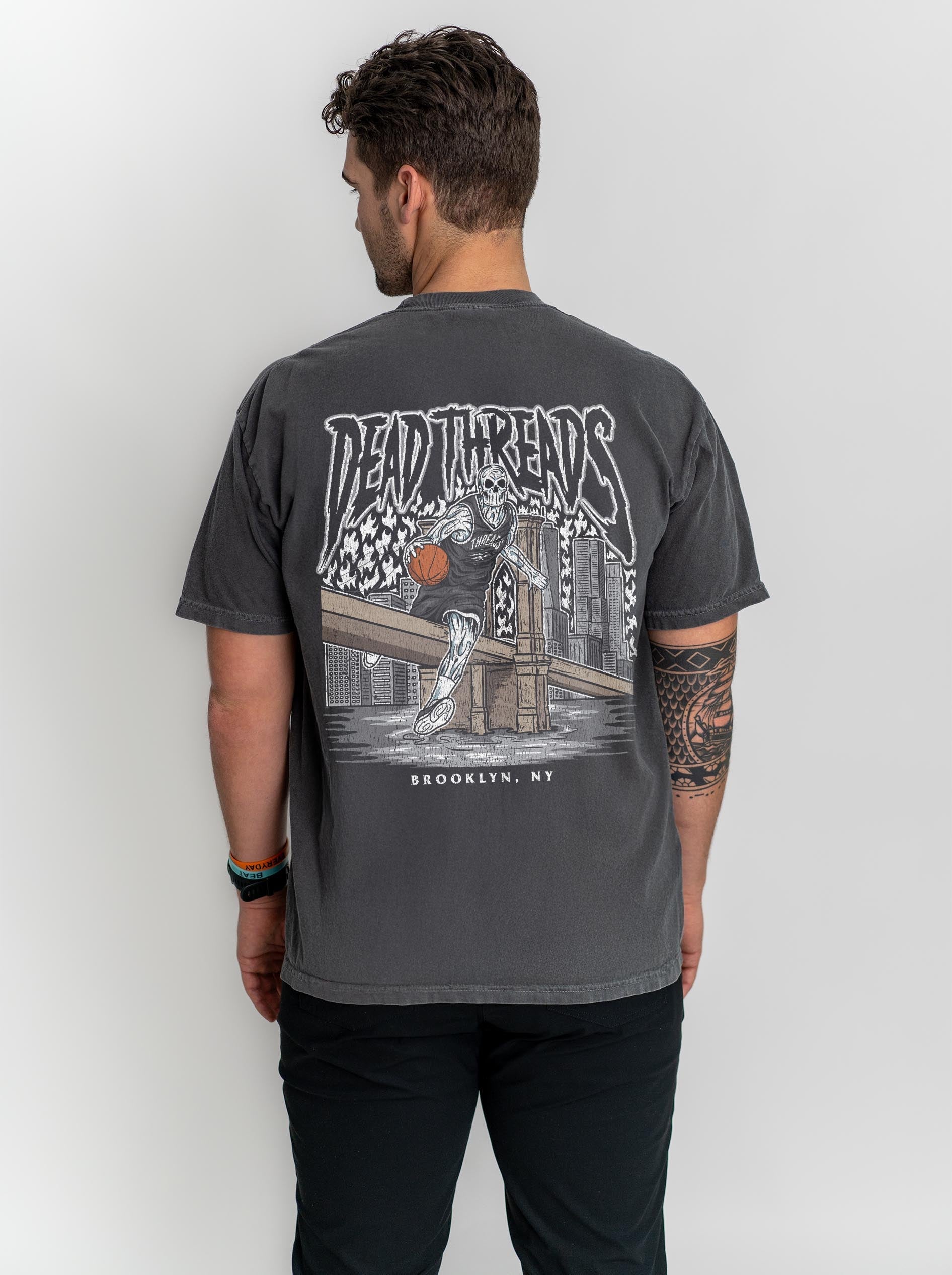 BROOKLYN BASKETBALL - “DT ESSENTIAL" PREMIUM T - SHIRT – T-Shirt – Dead Threads Apparel