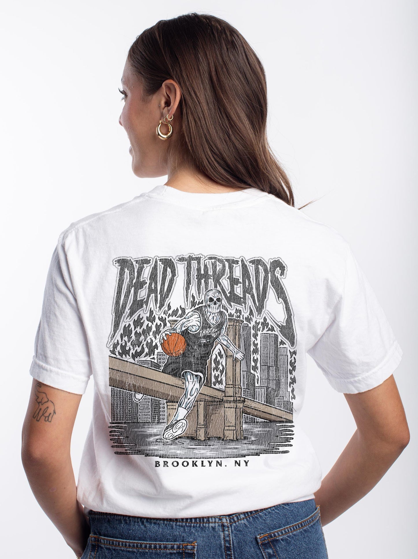 BROOKLYN BASKETBALL - “DT ESSENTIAL" PREMIUM T - SHIRT – T-Shirt – Dead Threads Apparel