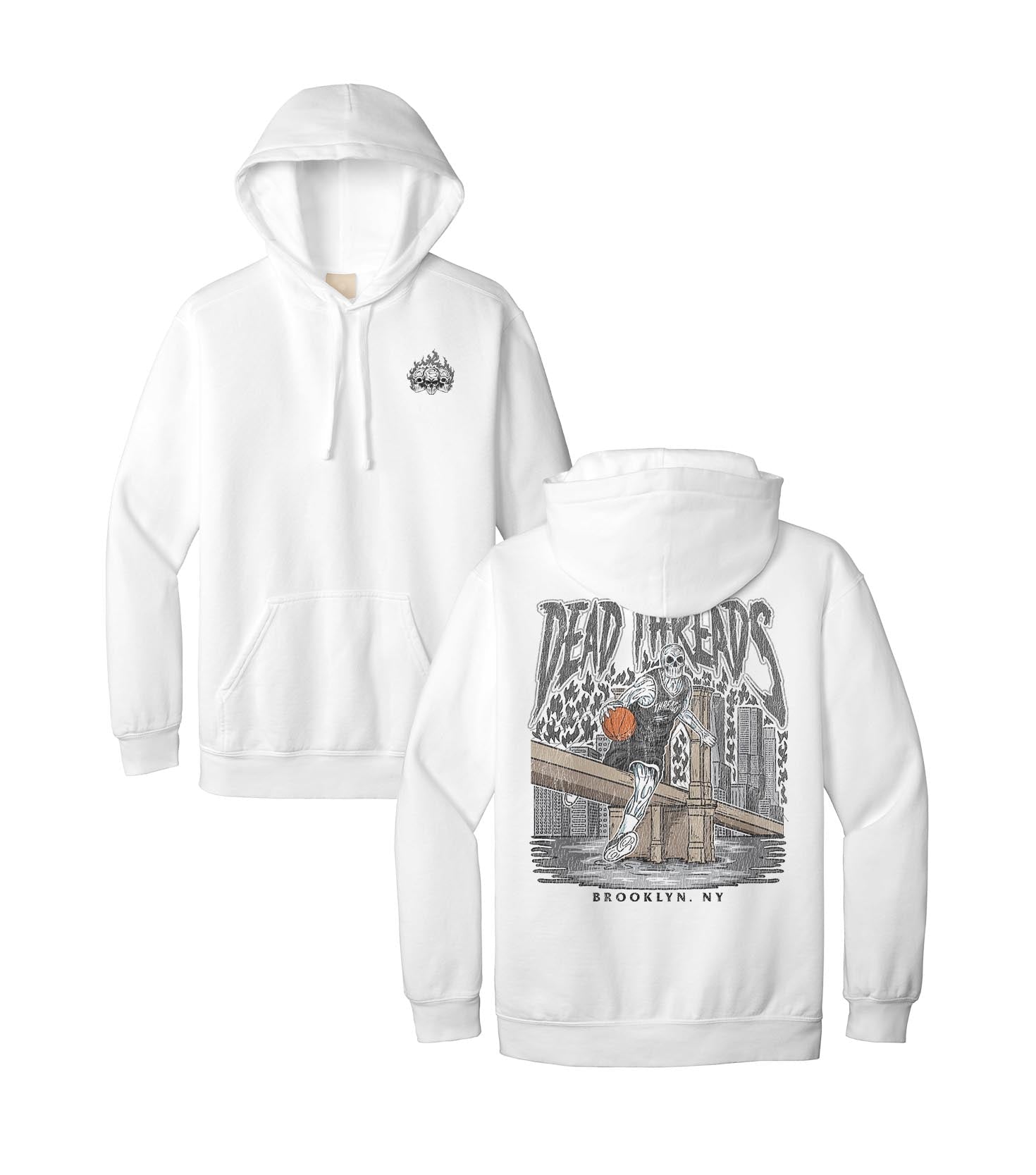 BROOKLYN BASKETBALL - HOODIE – Hoodie – Dead Threads Apparel