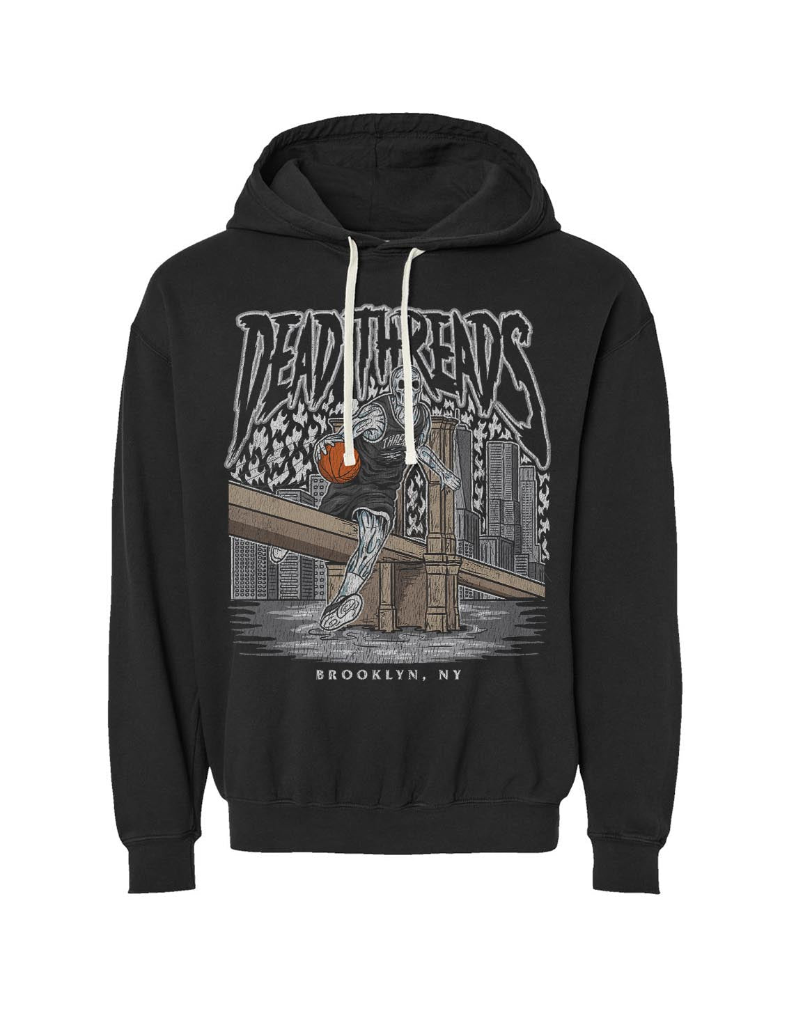 BROOKLYN BASKETBALL - LIGHTWEIGHT HOODIE – Lightweight – Dead Threads Apparel