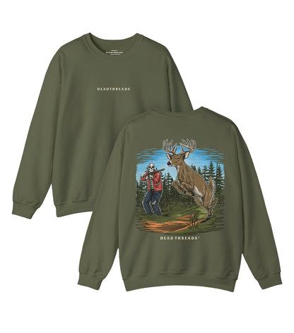 BUCK STOPS HERE - “DT ESSENTIAL" CREWNECK SWEATSHIRT – Sweatshirt – Dead Threads Apparel