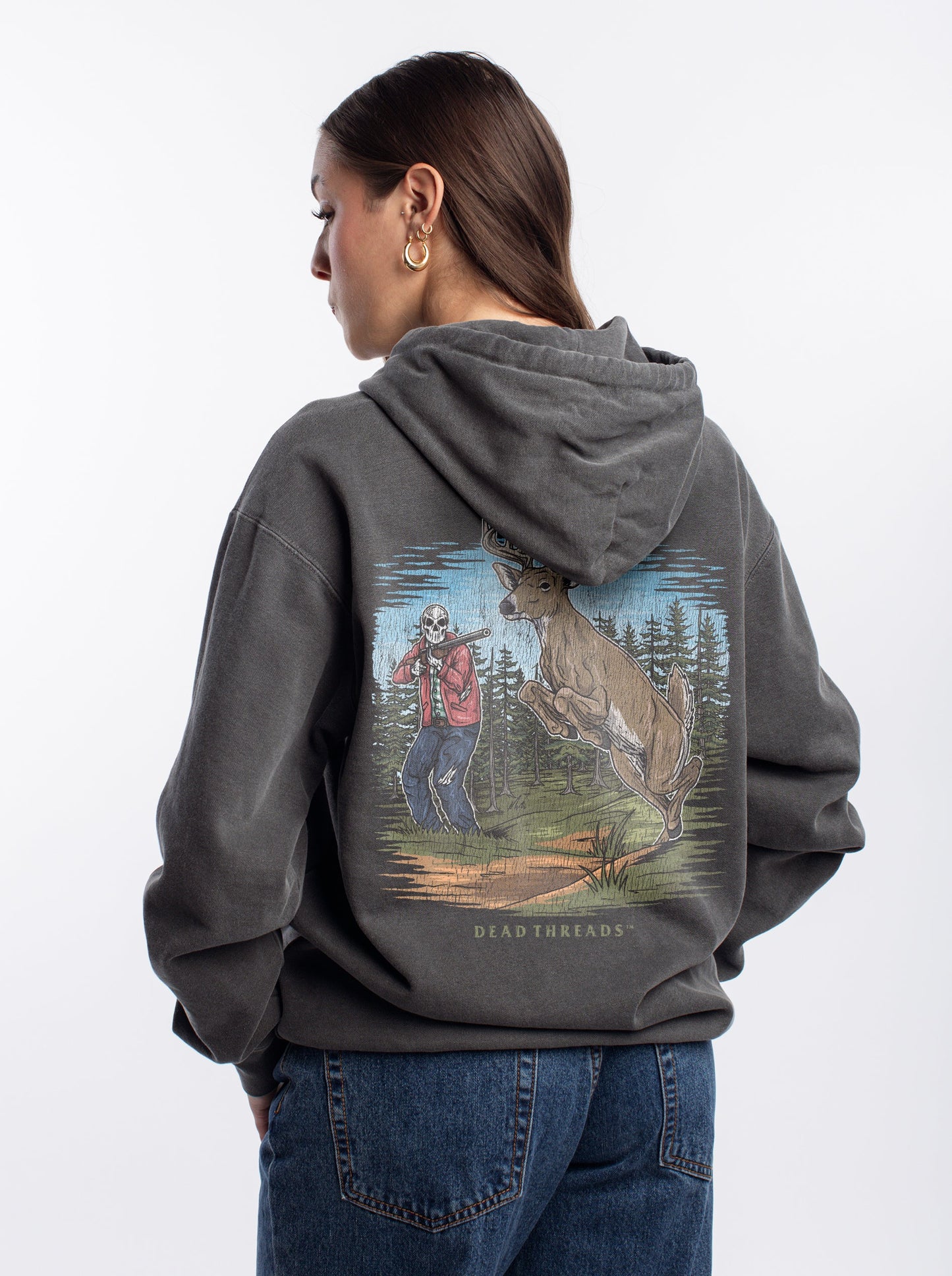 BUCK STOPS HERE - “DT ESSENTIAL" HOODIE – Hoodie – Dead Threads Apparel