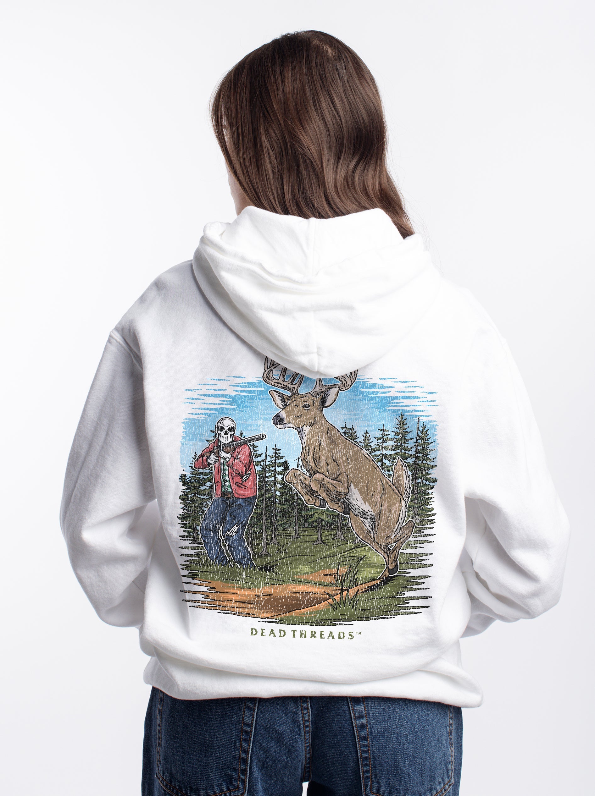 BUCK STOPS HERE - “DT ESSENTIAL" HOODIE – Hoodie – Dead Threads Apparel