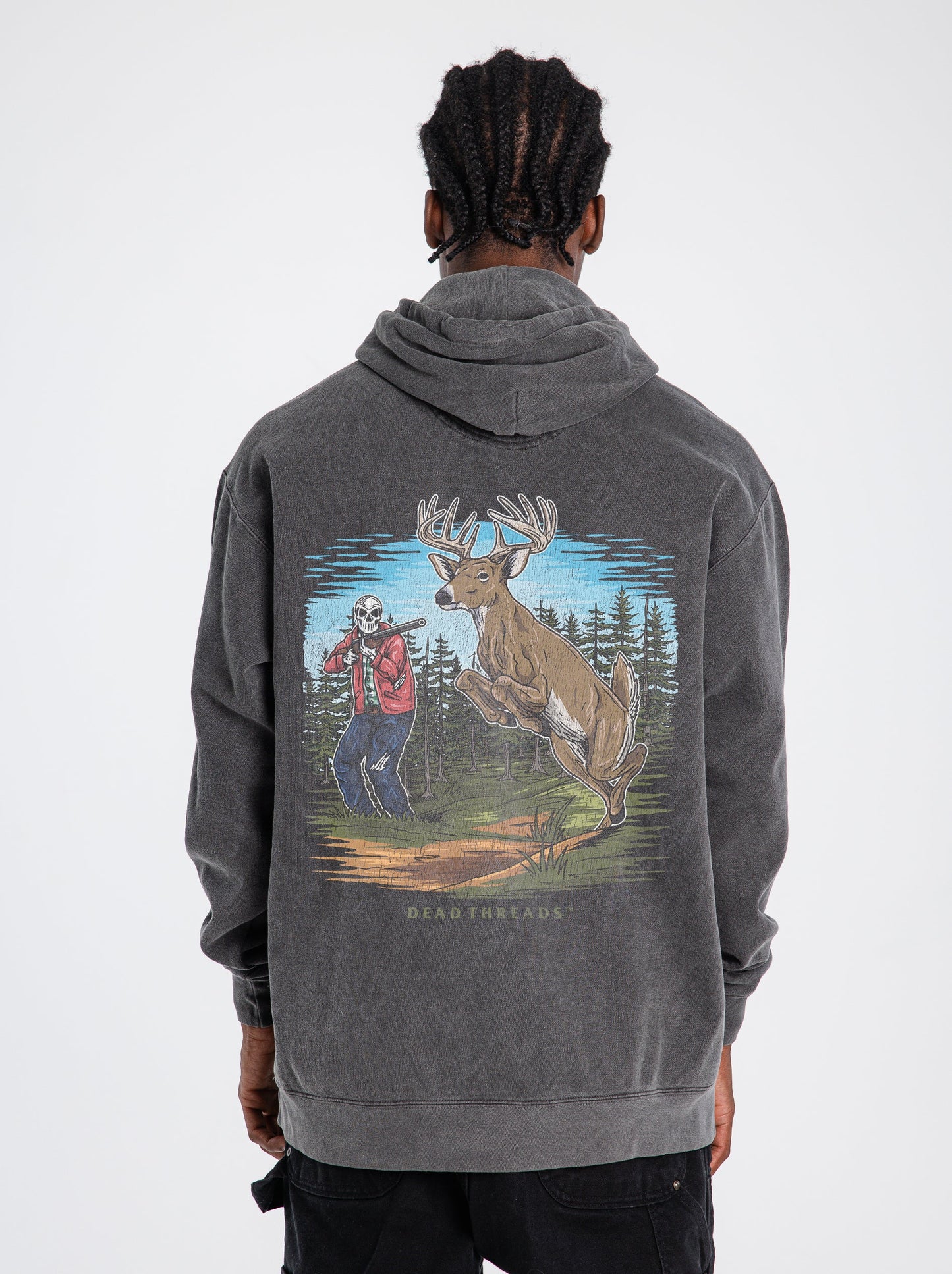BUCK STOPS HERE - “DT ESSENTIAL" HOODIE – Hoodie – Dead Threads Apparel