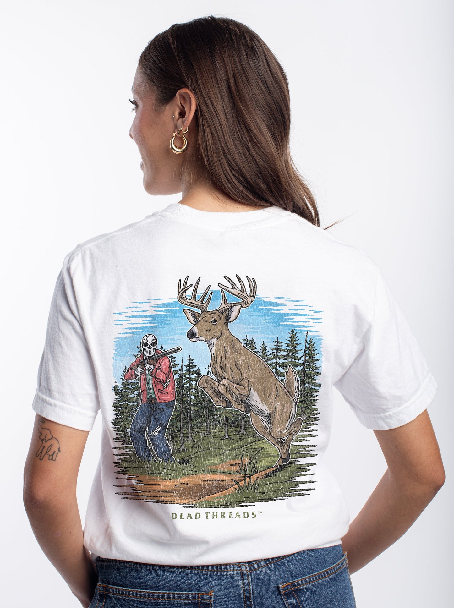 BUCK STOPS HERE - “DT ESSENTIAL" PREMIUM T - SHIRT – T-Shirt – Dead Threads Apparel