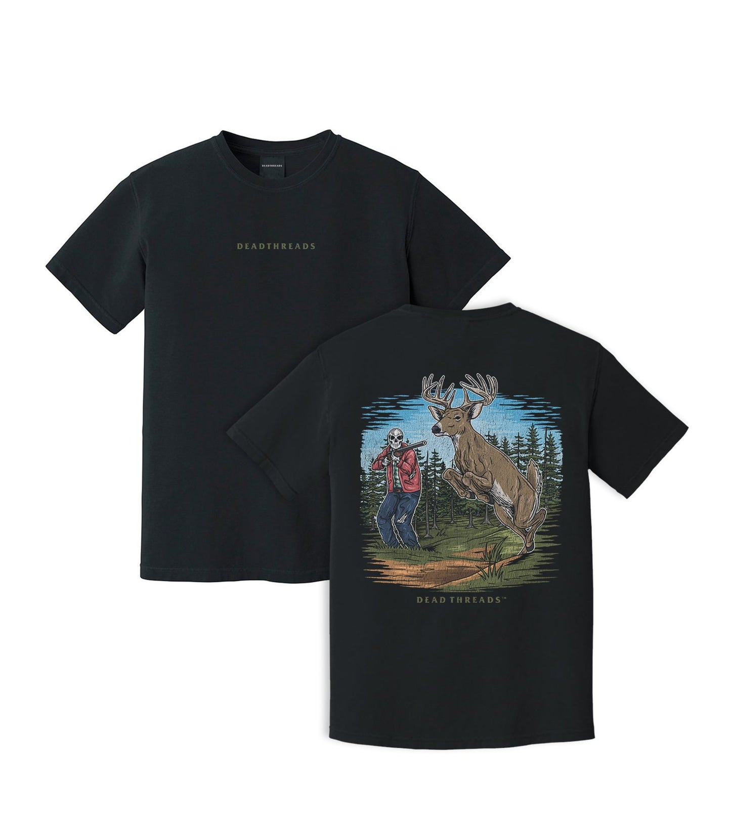 BUCK STOPS HERE - “DT ESSENTIAL" PREMIUM T - SHIRT – T-Shirt – Dead Threads Apparel