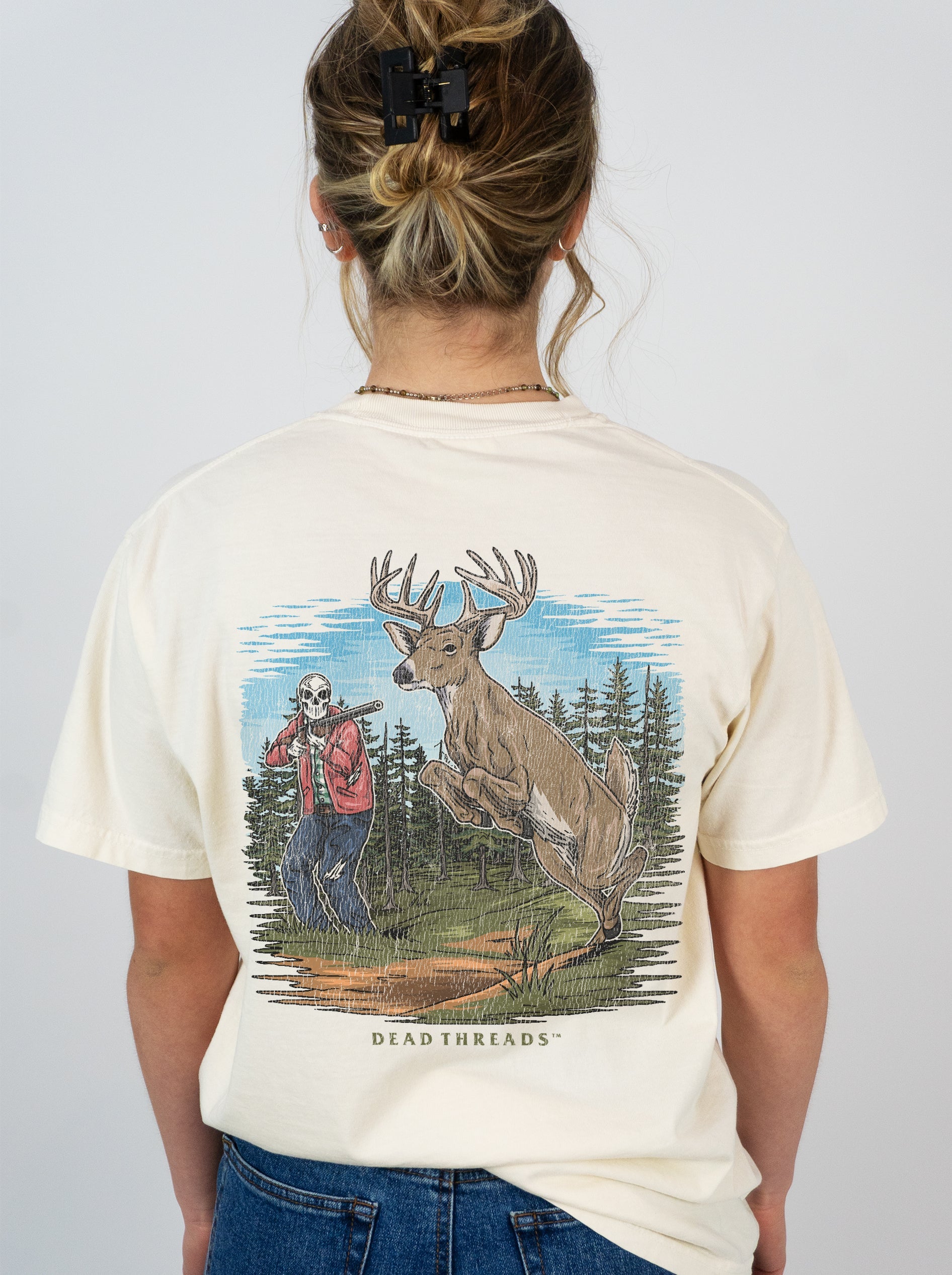 BUCK STOPS HERE - “DT ESSENTIAL" PREMIUM T - SHIRT – T-Shirt – Dead Threads Apparel