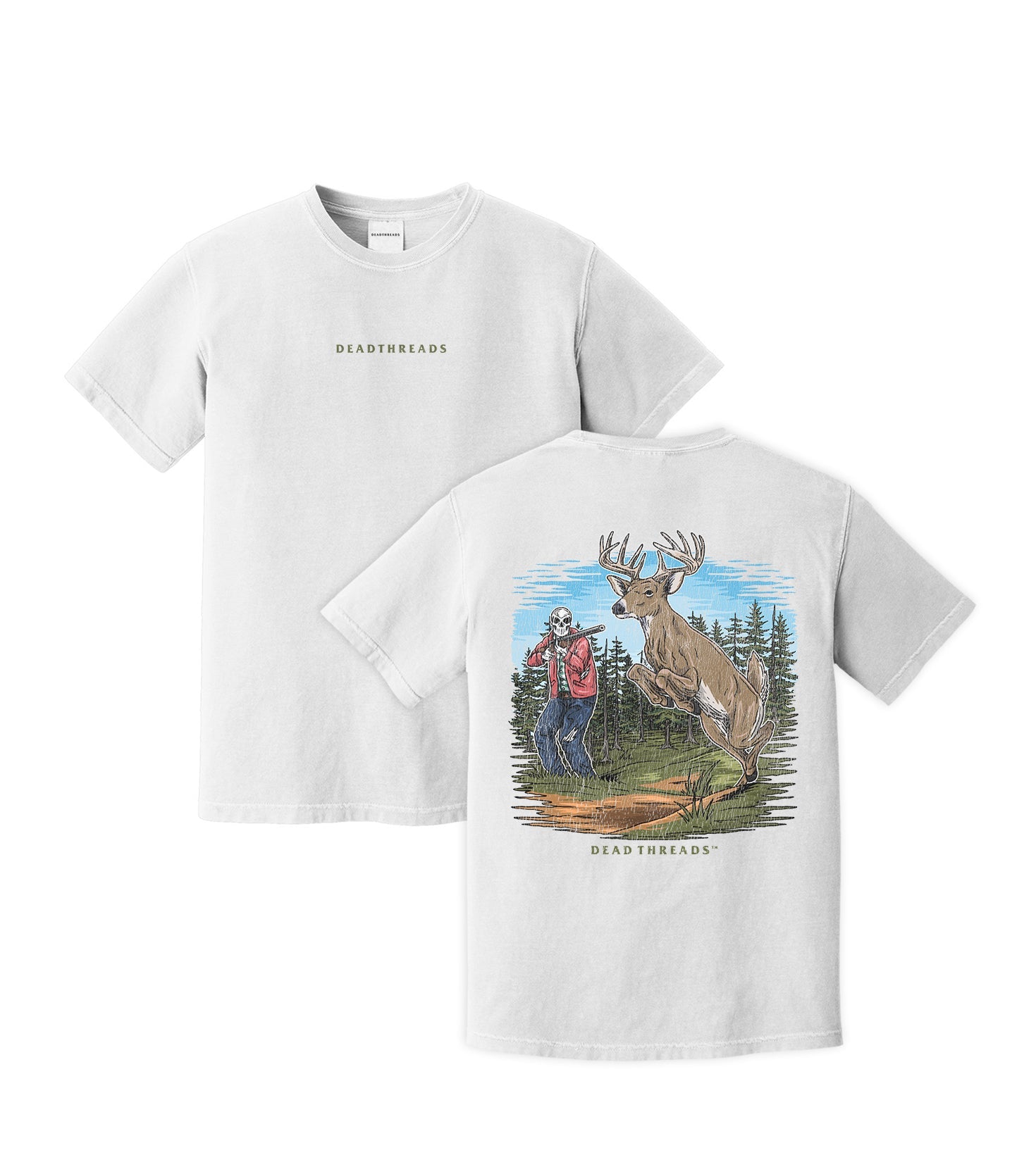 BUCK STOPS HERE - “DT ESSENTIAL" PREMIUM T - SHIRT – T-Shirt – Dead Threads Apparel