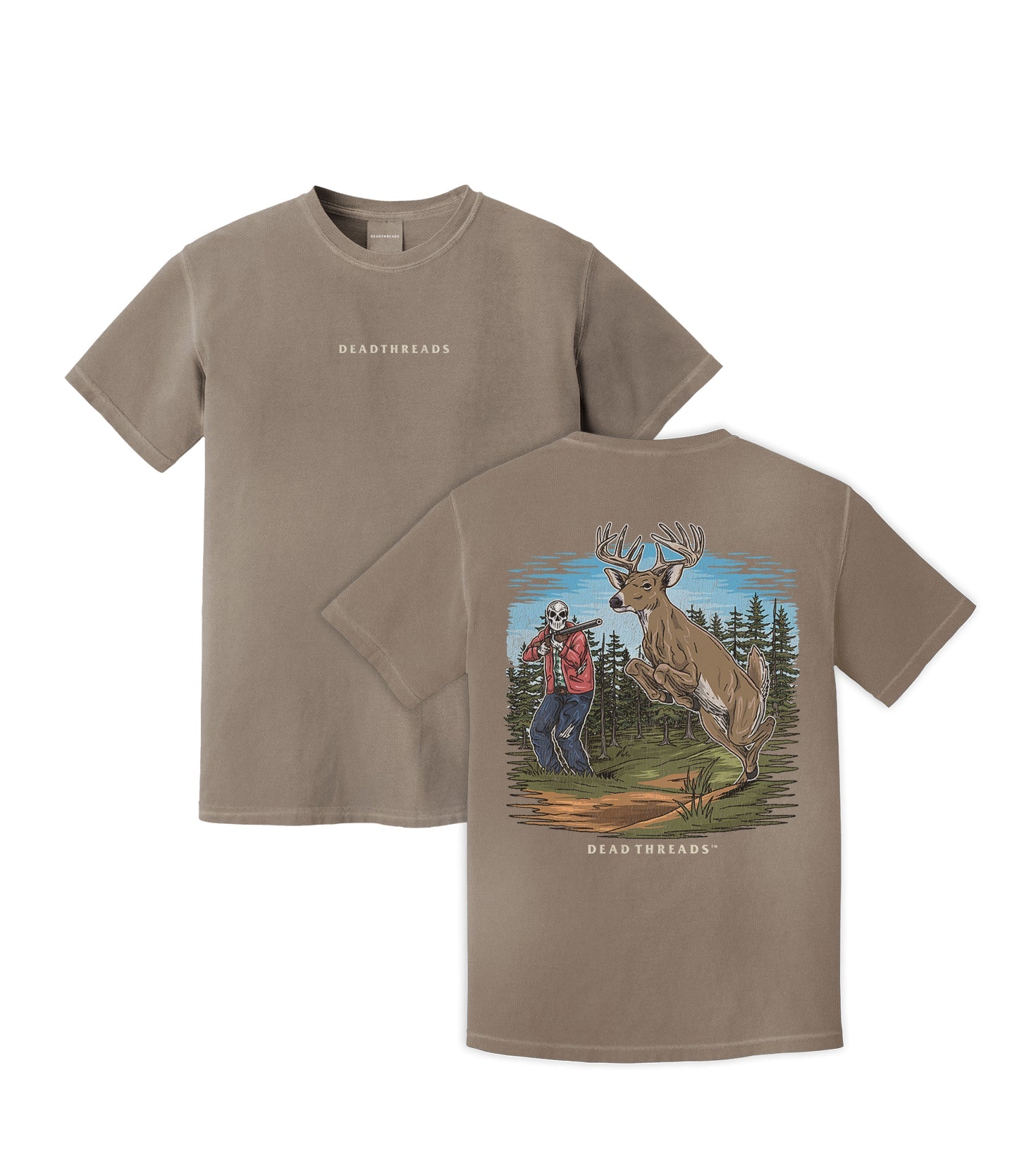 BUCK STOPS HERE - “DT ESSENTIAL" PREMIUM T - SHIRT – T-Shirt – Dead Threads Apparel