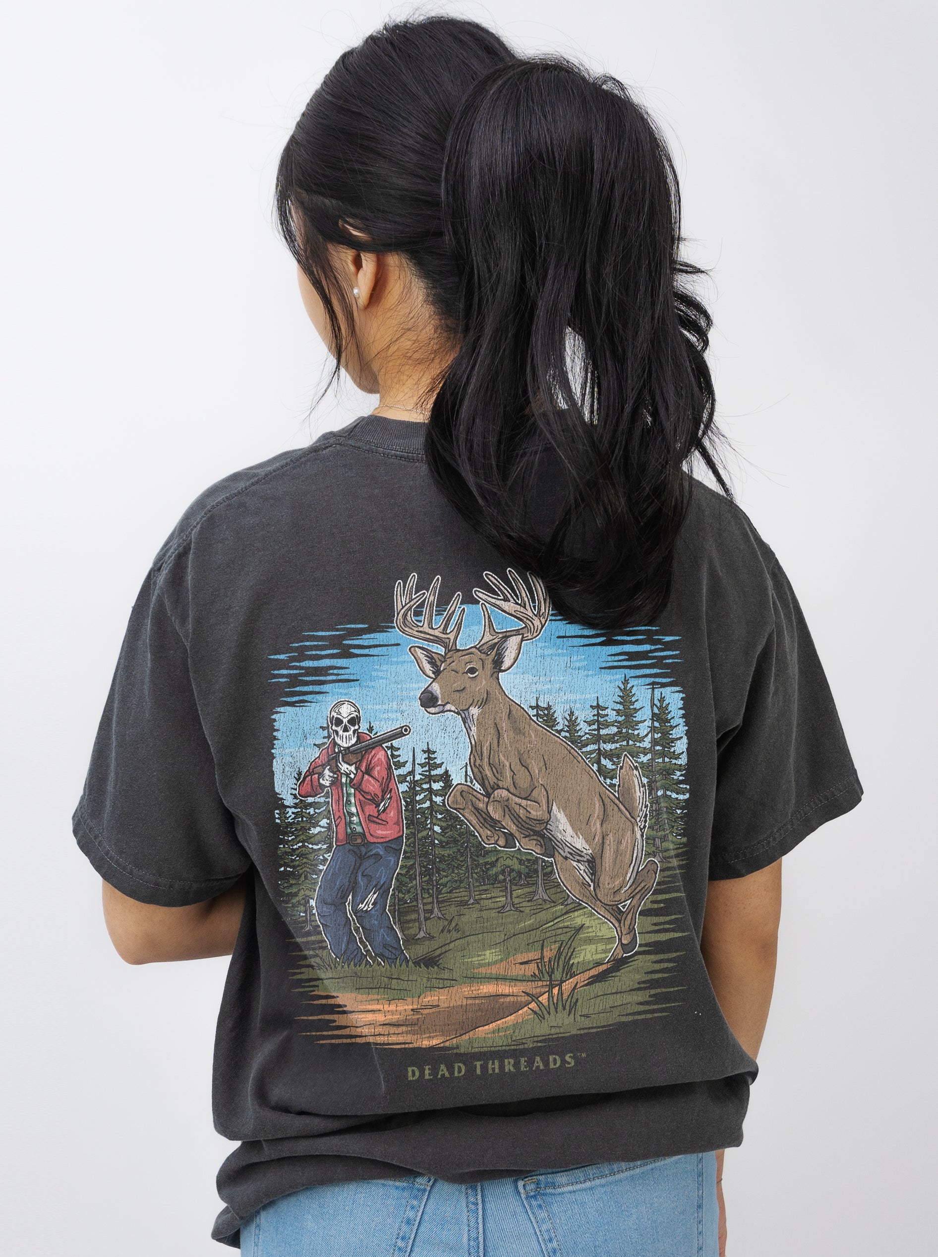 BUCK STOPS HERE - “DT ESSENTIAL" PREMIUM T - SHIRT – T-Shirt – Dead Threads Apparel