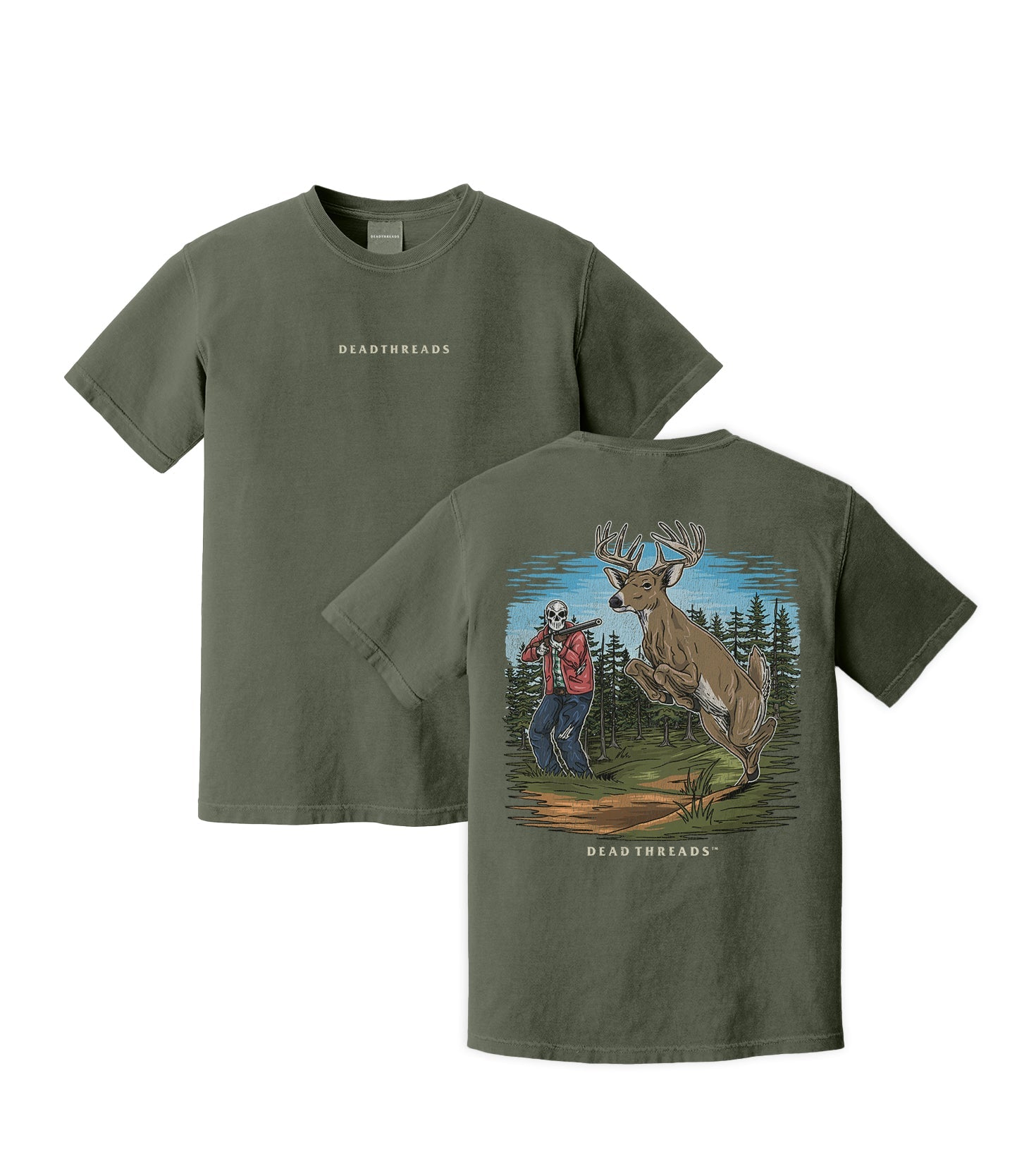BUCK STOPS HERE - “DT ESSENTIAL" PREMIUM T - SHIRT – T-Shirt – Dead Threads Apparel