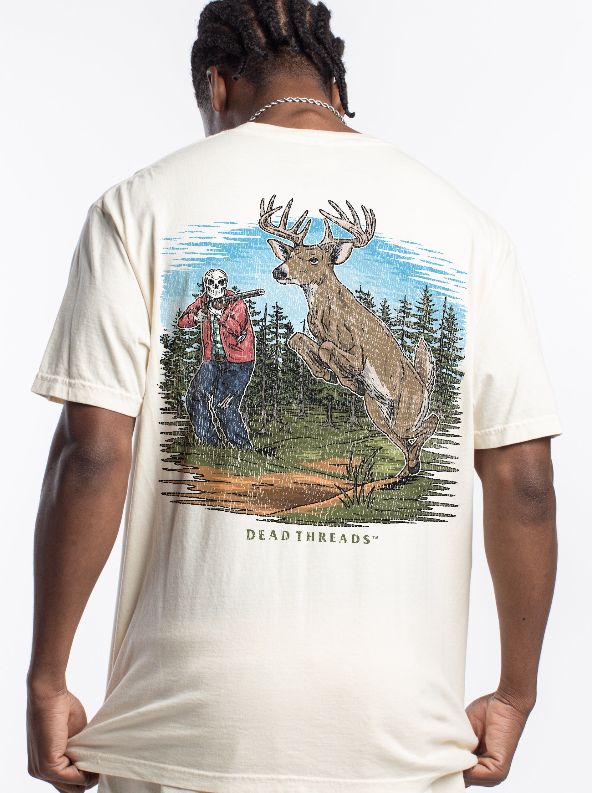 BUCK STOPS HERE - “DT ESSENTIAL" PREMIUM T - SHIRT – T-Shirt – Dead Threads Apparel